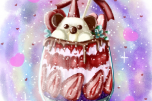 Иллюстрация "Десертный мишка"