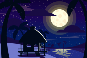 Домик у озера