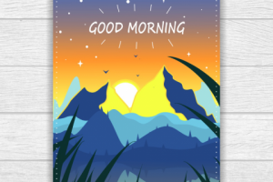 Плакат "Good morning"