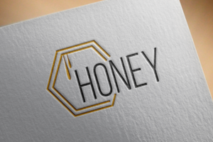 Дизайн логотипа Honey