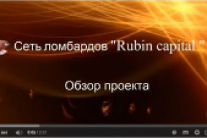 Обзор проекта Рубин капитал