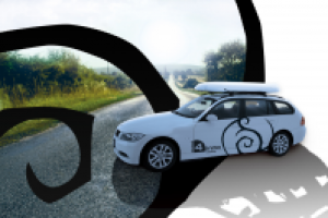 Врисовка BMW в фотографию. Inno. Promo