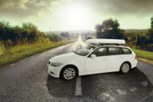 Врисовка BMW в фотографию. Inno. Вечер