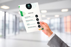 Меню  "Мята"