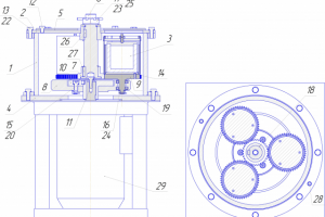 Шаровая планетарная мельница