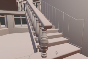 3D-модель лестницы