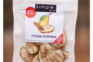 Упаковка фруктовых чипсов