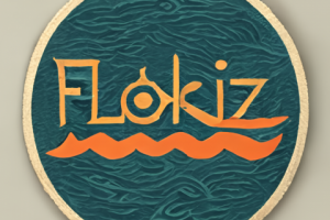 Логотип ресторана морепродуктов "Flokiz"