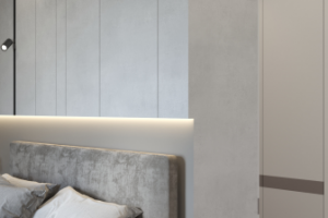 Дизайн проект спальни в частном доме