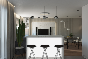 кухня-гостиная