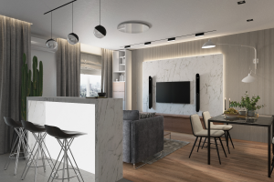 кухня-гостиная