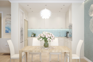 светлая кухня