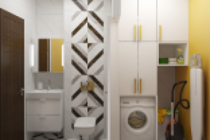 сан. узел+постирочная