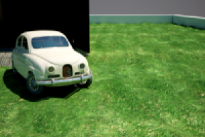 Анимация старенькой татры