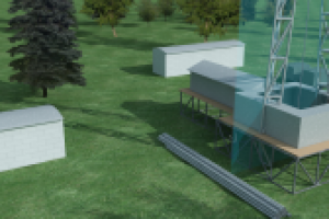 Ролик-иллюстрация процесса бурения нефтяной скважины