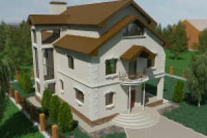 Визуализация экстерьера