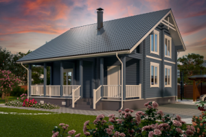 Дом из бруса