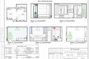 Дизайн-проект 2-х уровневой квартиры