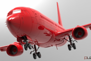 Модель самолёта B-737