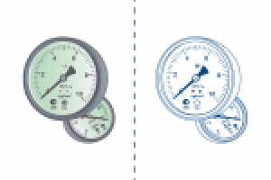 Иконки для сайта "ХИИКС отопление"