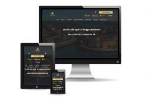 Мультиязычный сайт строительной компании