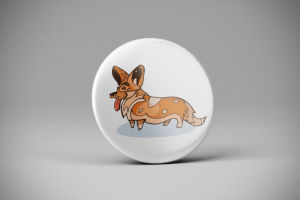 Corgi Pin
