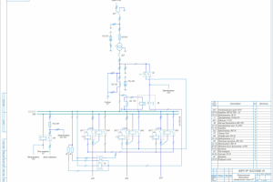 Однолинейная схема КТП