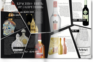 Разворот журнала  Gate (Чехия)