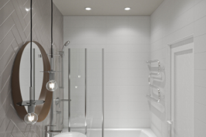 Проект ванной комнаты №2 Ракурс 1