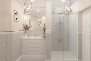 Проект ванной комнаты №1