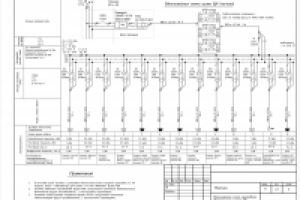 Проект внутреннего электроснабжения и электроосвещения квартиры