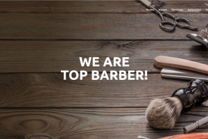 Адаптивный Сайт Барбершопа