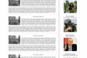 Новостной сайт уездного города