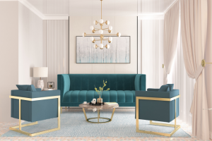 Разработка дизайна интерьера гостиной-столовой