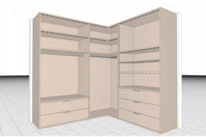 Проект гардеробной системы