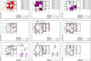 2-ух этажный коттедж ОВ и ВК