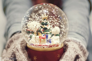 Видеомонтаж | Снежный шар для детей