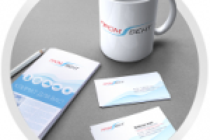 Фирменный стиль и логотип для «Промвент».