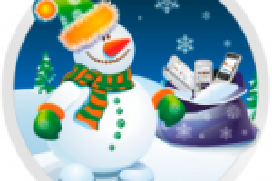 Листовки «Nokia» для новогодней акции в салонах «Sottele».