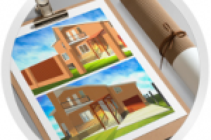 Дизайн-проект коттеджа (Горьковское ш. МО).