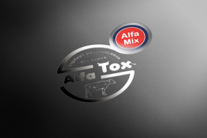 Логотип сорбента для коров Alfa Tox
