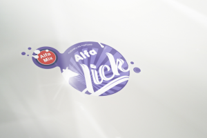 Логотип лизунца для коров Alfa Lick
