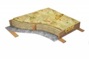 Визуализация составных частей дома(Чердачное перекрытие)