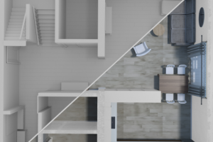 Квартира.Вид сверху