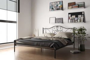 Визуализация кровати в спальне4