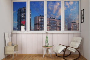 Простая визуализация балкона