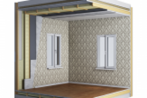 Комната в разрезе