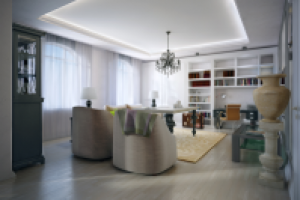 Визуализация нтерьера комнаты