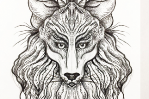 Сказочный волк