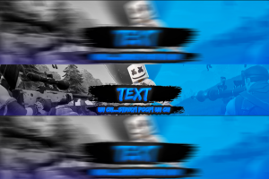 Оформление шапки ютуб в стиле Fortnite